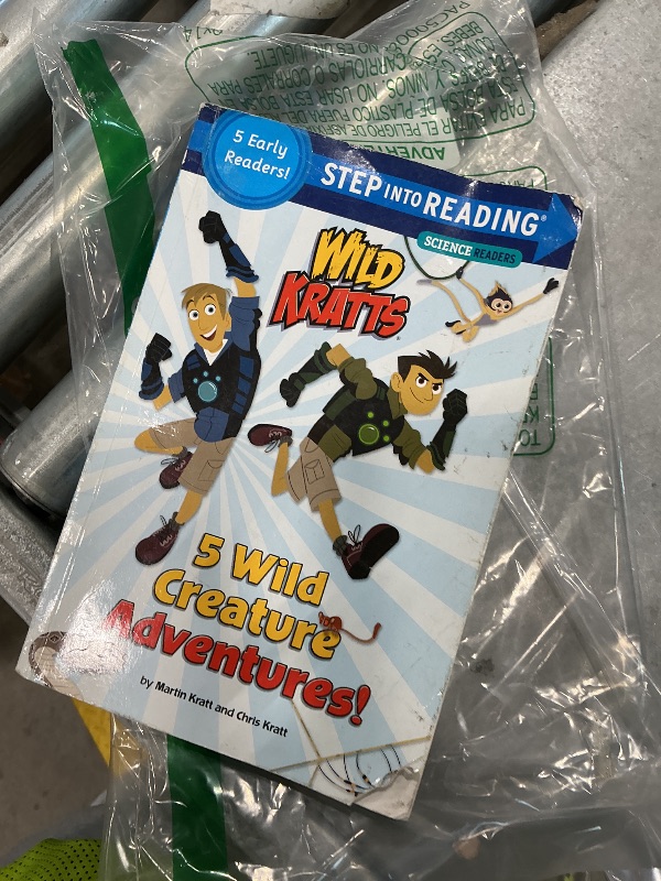 View 2 of [ripped slightly] 5 Wild Creature Adventures! (Wild Kratts) (Step into Reading Collection)