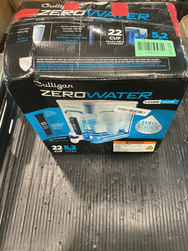 View 2 of [SOLD FOR PARTS] ZeroWater 22-Cup Water Filter Dispenser