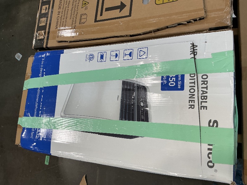 View 2 of 10,000 BTU Portable Air Conditioners, Portable AC With Remote for Room to 450 sq.ft 3 in 1 Air Conditioner With Dehumidification/Air Circulation/Timer And Window Kit