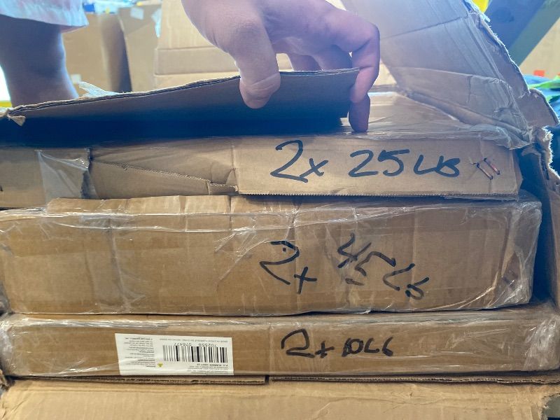 View 4 of [Important See Notes] CAP 370lb Economy Olympic Bumper Plate Set