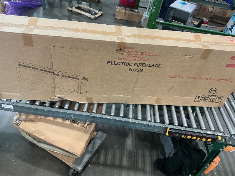 View 4 of Dreamflame 72" Electric Fireplace Heater