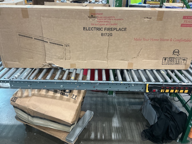View 5 of Dreamflame 72" Electric Fireplace Heater