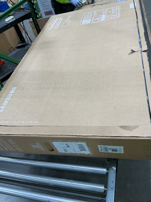 View 6 of *** missing remote and cable *** Samsung 55-Inch Class The Frame LS03F 4K QLED Smart TV (2025 Model) Slim Fit Wall Mount, Modern Frame Design, NQ4 AI Gen2 Processor, Art Mode, Artful Picture Quality, Samsung Vision AI, Alexa Built-in