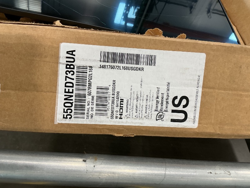 View 2 of *** parts only *** LG 55-Inch Class QNED AI 4K QNED73B Series Mini LED Smart TV, 2026 Model