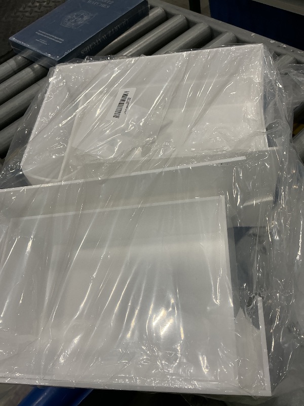 View 2 of [DAMAGED] HeiMma 3 Pack White Acrylic Buffet Risers