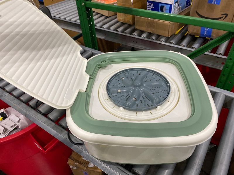 View 2 of 1.8 Cu.Ft Portable Washing Machine, Foldable Washer With 150W Motor