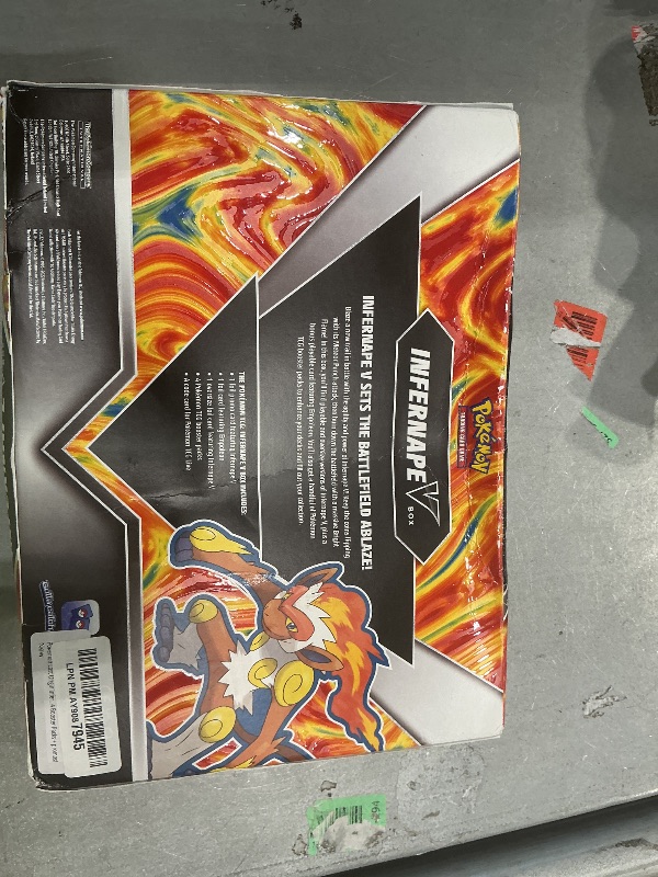 View 3 of [OPENED] Pokemon Lost Origin Infernape V Box Set: 4 Booster Packs + promos!