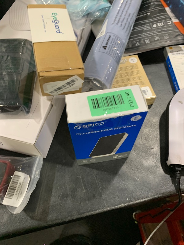 Photo 1 of ORICO 80Gbps M.2 NVMe SSD Enclosure - PCIe 5.0, USB4, Silver