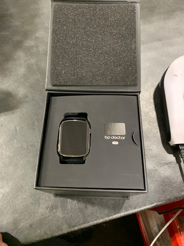 Photo 1 of Blood Pressure Smartwatch with Dual Patented Cuff, Wrist BP Monitor Watch 24/7 Sleep Stress Monitoring, Sports Tracking App for Android and iOS Blood Pressure Watch Supports Data Sharing