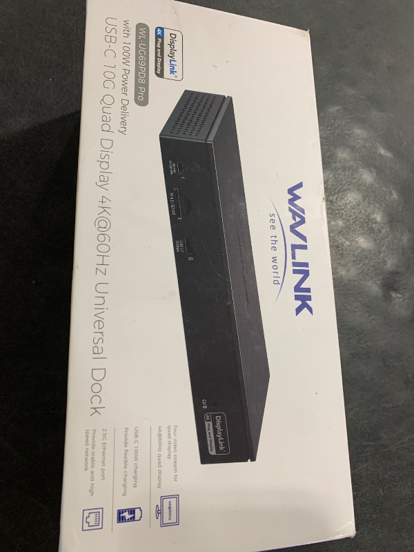 Photo 1 of WAVLINK Universal USB-C Docking Station