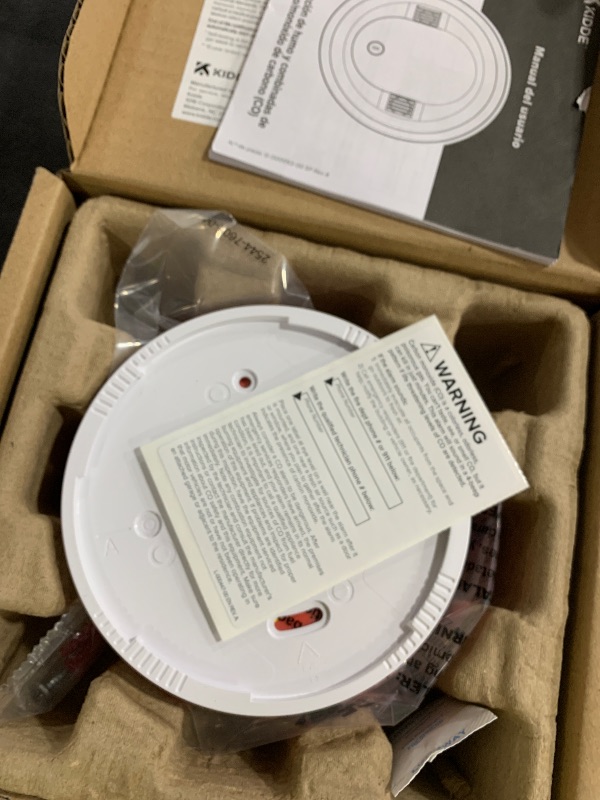 View 3 of Kidde  & Carbon Monoxide Detector, 10-Year Battery, 30CUD10, 1 Pack
