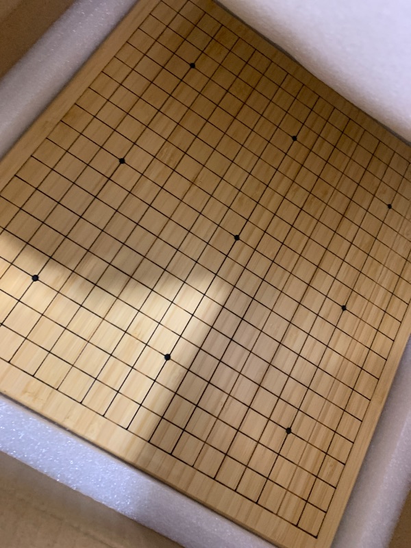 Photo 1 of Yellow Mountain Imports Bamboo Go Game Set