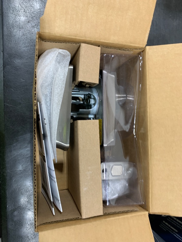 Photo 1 of Schlage Electronic Keypad Deadbolt Lock, Satin Nickel