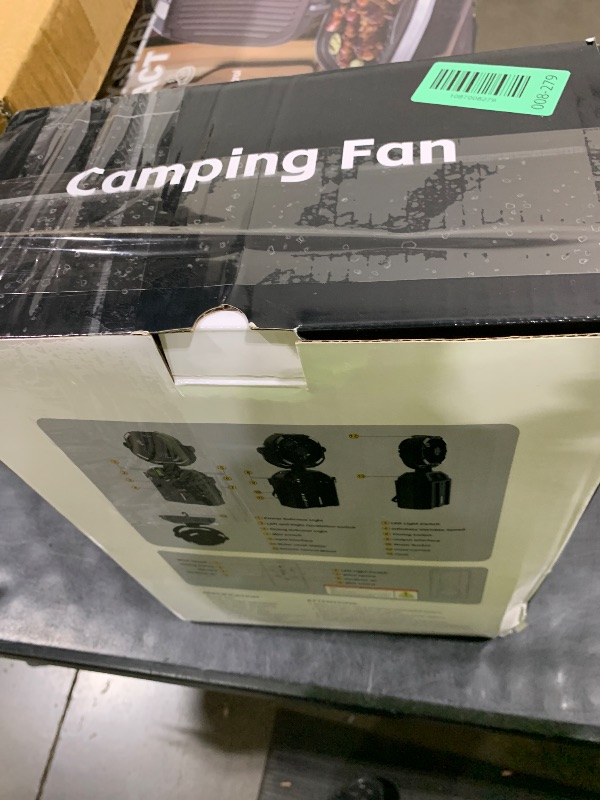 Photo 1 of XAP Portable Misting Fan Rechargeable - 9-inch Oscillating Fan