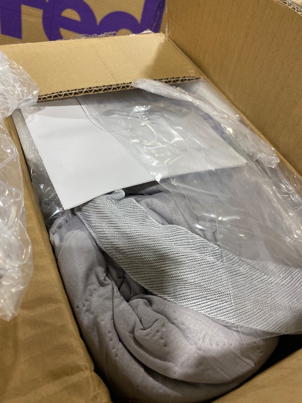 View 3 of Omni Sleep Water Cooling Mattress Pad - Twin, Light Gray