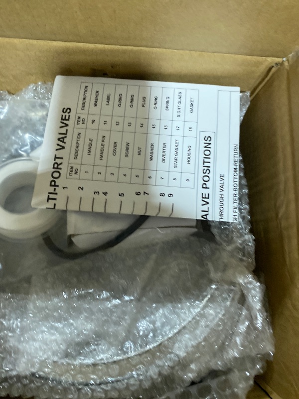 Photo 1 of Lazenta 261185 2-Inch 6-Way Multi-Port Valve
