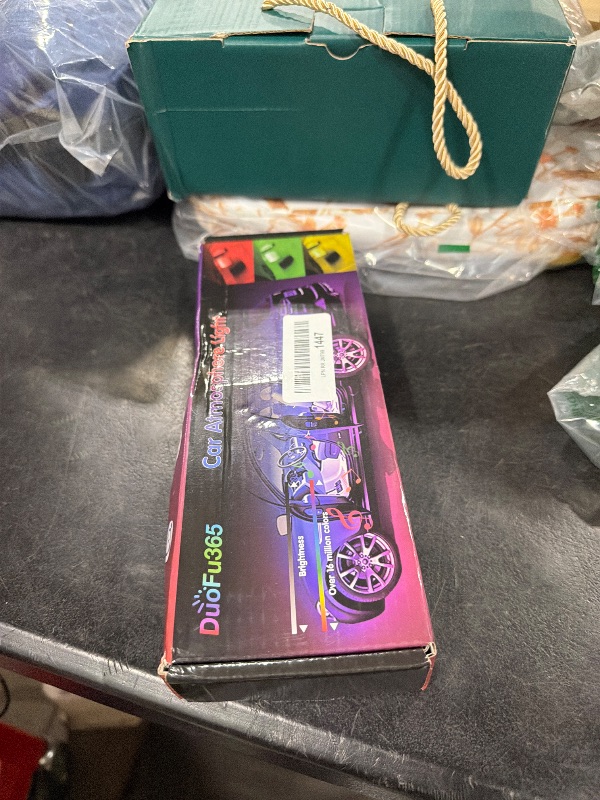 Photo 1 of DUOFU365 RGB Interior Car Strip Light with App Control