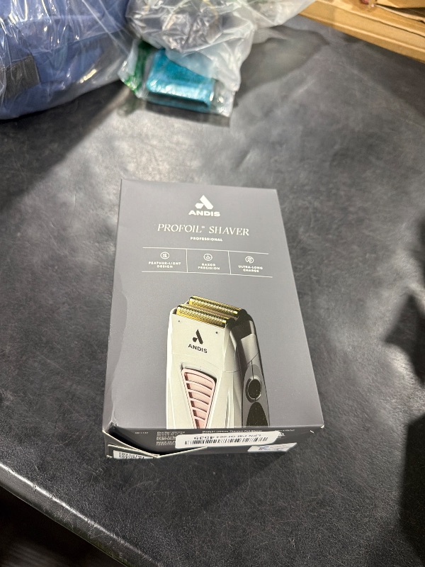 Photo 1 of Andis ProFoil Lithium Titanium Foil Shaver - Gray
