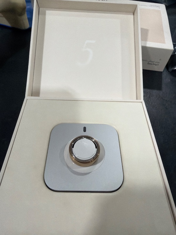 Photo 1 of OURA Ring 5 Smart Ring - Deep Rose - Size 6