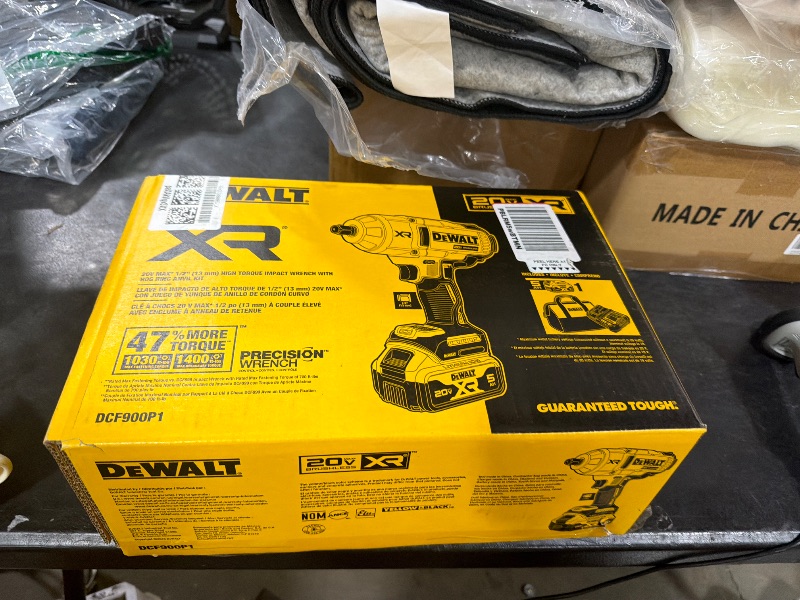 Photo 1 of DEWALT 20V MAX XR Impact Wrench (DCF900P1)