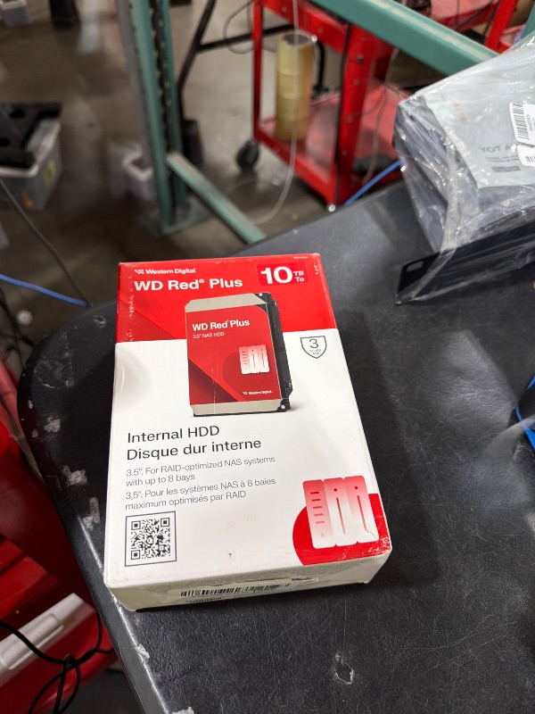 Photo 1 of Western Digital 10TB WD Red Plus NAS Internal Hard Drive