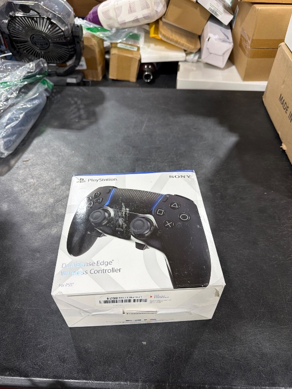 Photo 1 of PlayStation DualSense Edge Wireless Controller - Midnight Black