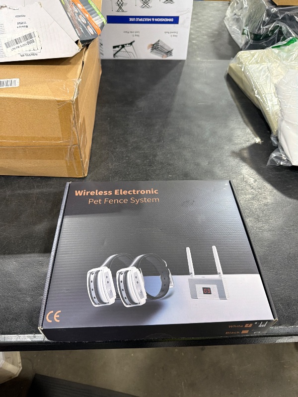 Photo 1 of FOCUSER Wireless Dog Fence System, White