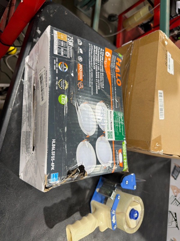 Photo 1 of HALO HLB 6 inch Canless LED Recessed Lighting Kit
