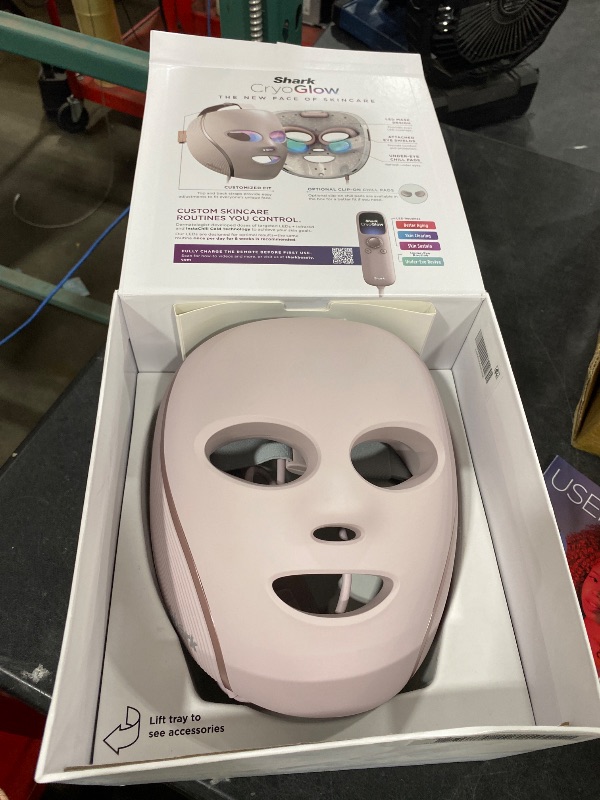 Photo 1 of Shark CryoGlow FW312PK LED Face Mask - Rose Glow