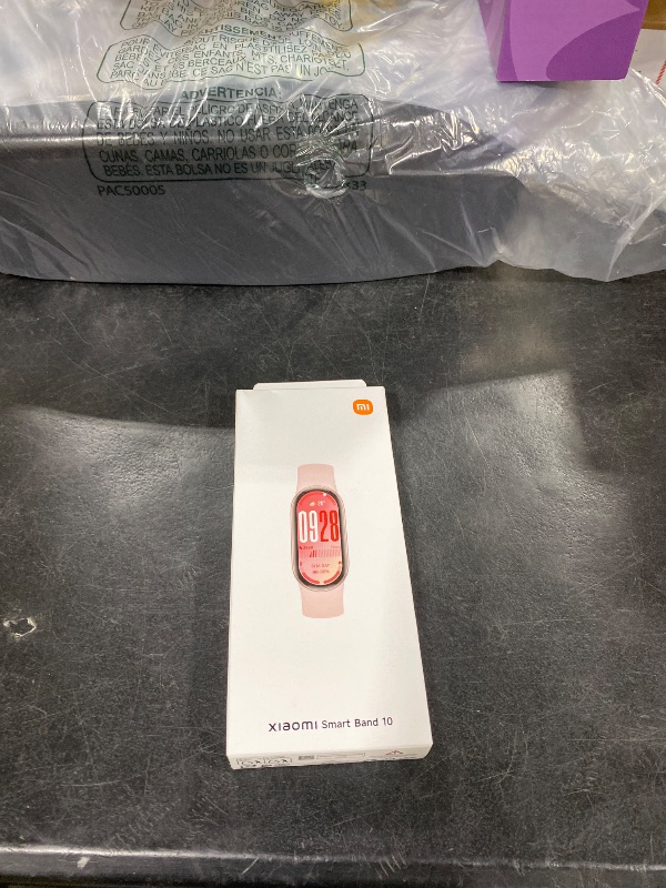 Photo 1 of XIAOMI Mi Smart Band 10 (2025) Global Version - 1.72" AMOLED Display | 21 Days Battery Life | Touchscreen, Multi-Sport Tracker, Activity Tracker, Heart Rate Monitor | BT5.4 - (Mystic Rose)