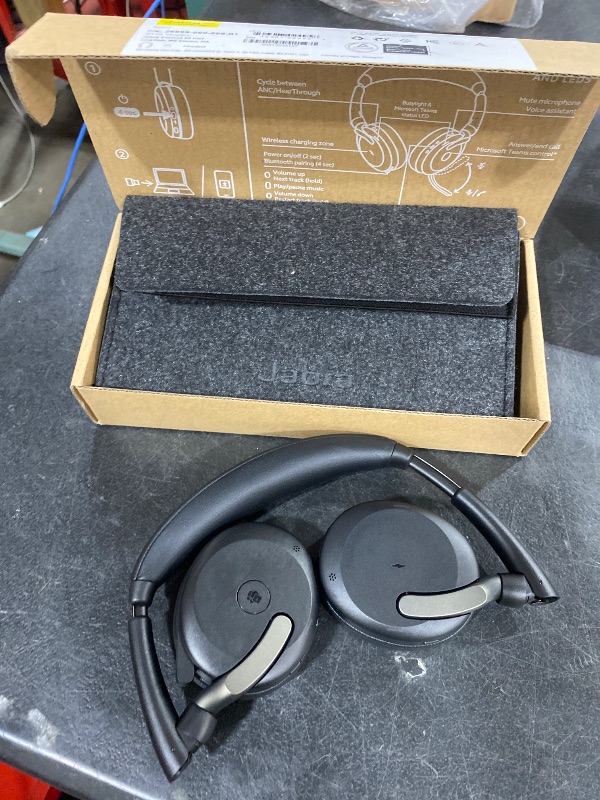 Photo 1 of Jabra Evolve2 65 Flex Wireless ANC Headphones, Black