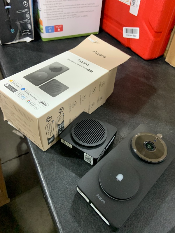 Photo 1 of Aqara Smart Doorbell Camera G410 with Chime, HomeKit Secure Video, Black