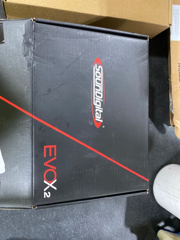 Photo 1 of SounDigital EVOX2 800.4-4 Ohm 4-Channel 800W RMS Bridged Power Car Amplifier
