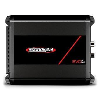 Photo 1 of SounDigital EVOX2 800.4-4 Ohm 4-Channel 800W RMS Bridged Power Car Amplifier