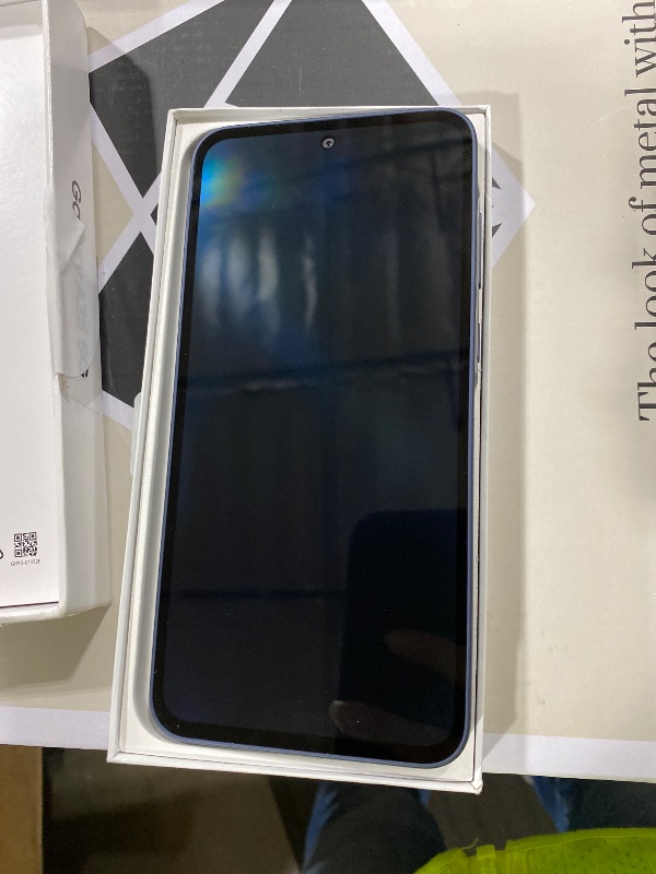 Photo 1 of SAMSUNG Galaxy A35 5G A Series Cell Phone, 128GB Unlocked Android Smartphone, AMOLED Display, Advanced Triple Camera System, Expandable Storage, Rugged Design, US Version, 2024, Awesome Navy