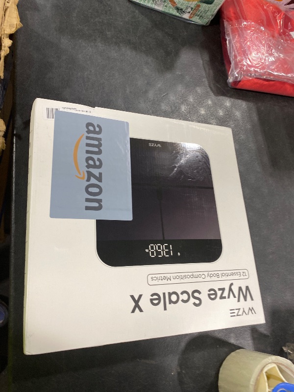 Photo 1 of Wyze Smart Scale X Digital Bathroom Scale for Body Weight and Fat (Black)