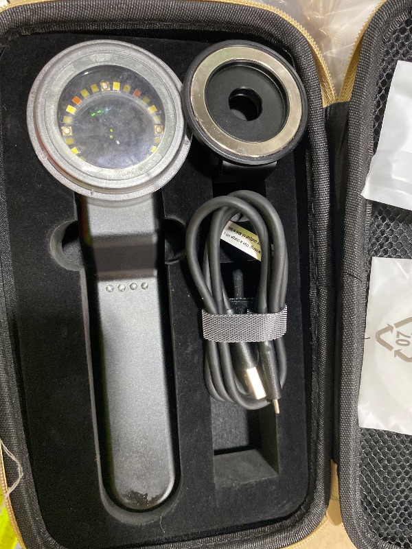 Photo 1 of IBOOLO DE-4100 PRO Advance Professional Polarized Non-Polarized Woods Lamp dermatoscope for Dermatologist