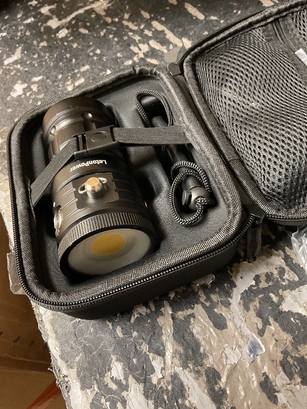 Photo 1 of LetonPower TS S Diving Flashlight - 10000 Lumens, 100m Underwater Video Light