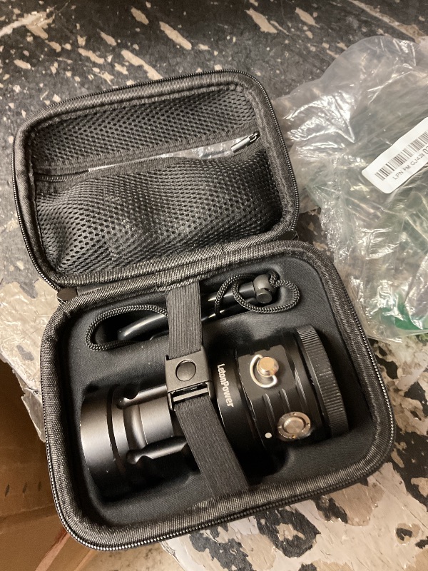 Photo 1 of LetonPower TS S Diving Flashlight - 10000 Lumens, 100m Underwater Video Light