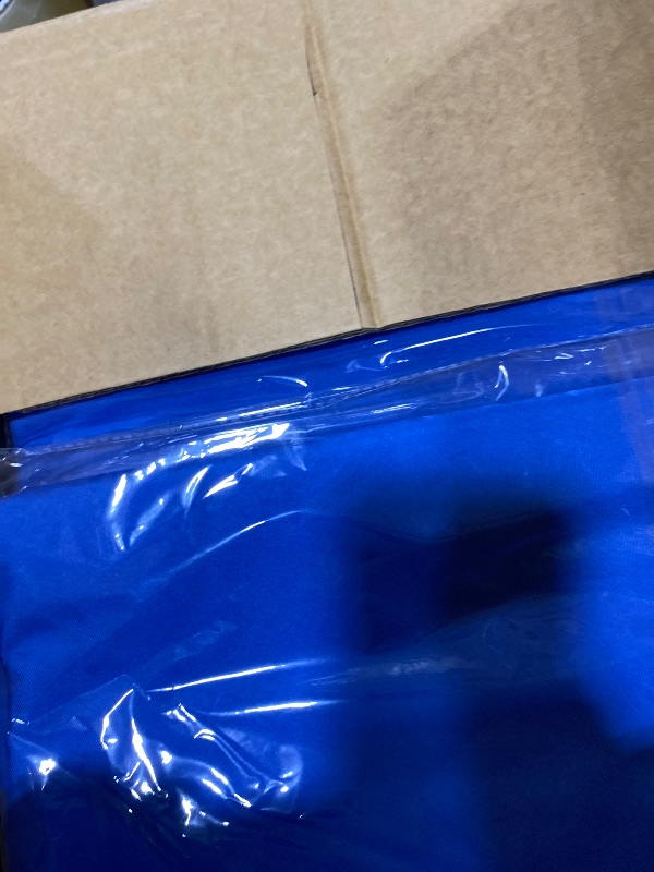 Photo 1 of Teruntrue Royal Blue Round Tablecloths - 12 Pack, 90 inch
