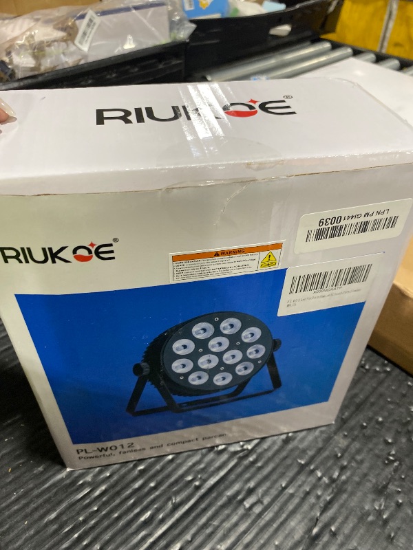 Photo 1 of RIUKOE Stage Light LED Par DMX RGBW 96W