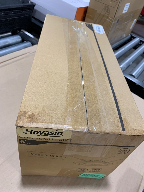 Photo 1 of Hoyasin 6 Inch LED Recessed Lighting (12 Pack)