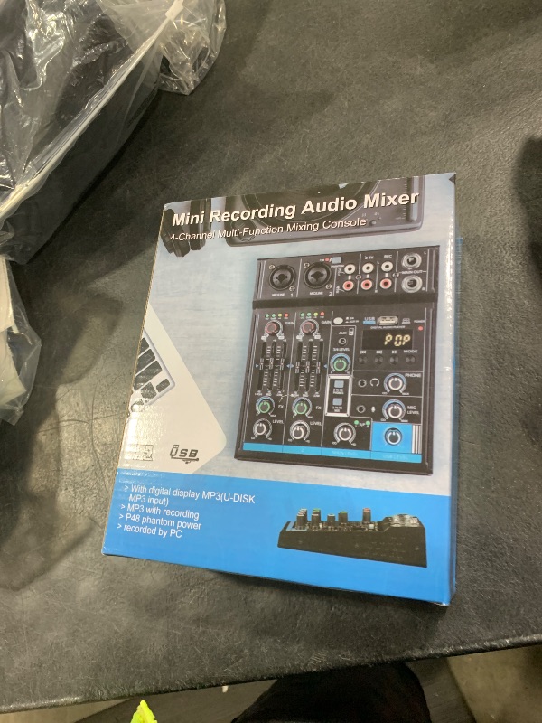 Photo 1 of Depusheng M4 4-Channel DJ Mixer
