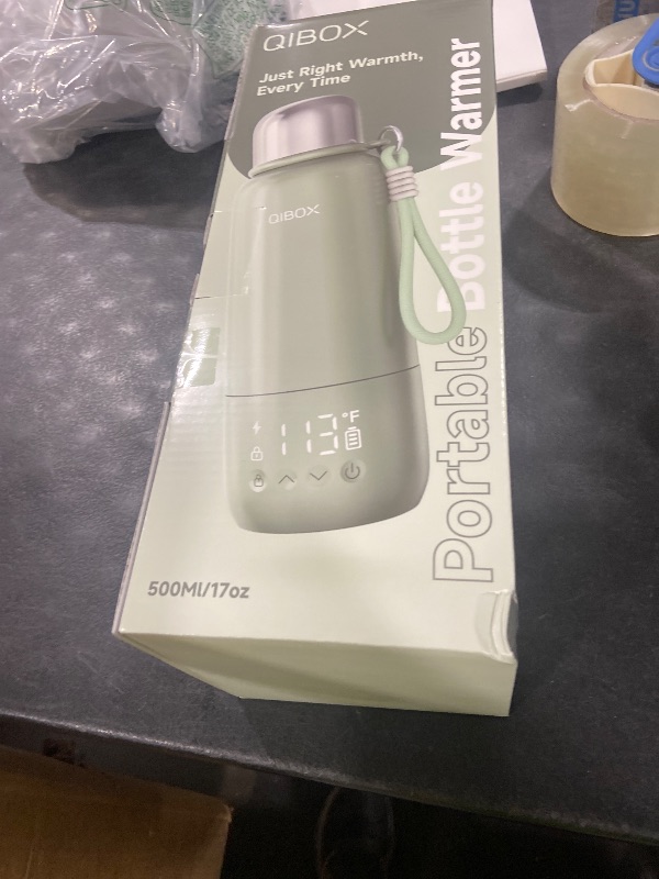Photo 1 of QIBOX Portable Bottle Warmer - Green