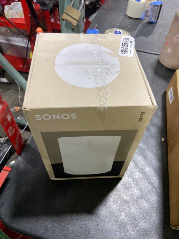 Photo 1 of Sonos Era 100 - White - Wireless, Alexa Enabled Smart Speaker