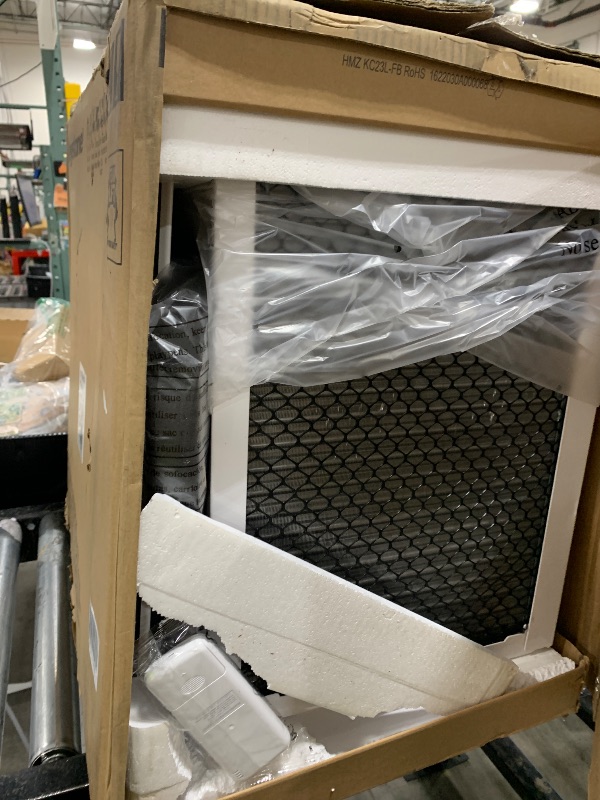 Photo 1 of Keystone 10,000 BTU Slider Window Air Conditioner and Dehumidifier, 115V Air Conditioner Window Unit for Bedroom, Living Room, and Small-Medium Sized Rooms up to 450 Sq.Ft, 4-Way Air Direction Control