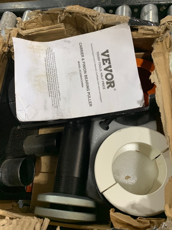 Photo 1 of VEVOR Carrier & Pinion Bearing Puller, Compatible with Dana 30,40,50,60,70, 80, Ford 10.25" Bearings, Pinion Puller Tool with 3 Clamshells, 45# Steel Clamshell Bearing Puller for Auto Repair
