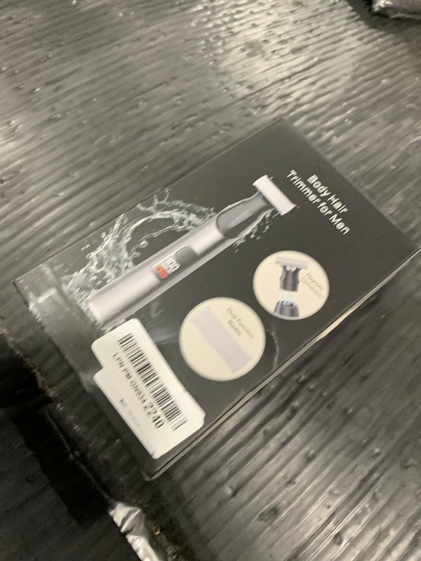 Photo 1 of Beard Trimmer for Men, Dual-Sided Blade, Magnetic Detachable Heads, IPX7 Waterproof, LED Display, Gifts for Father's Day