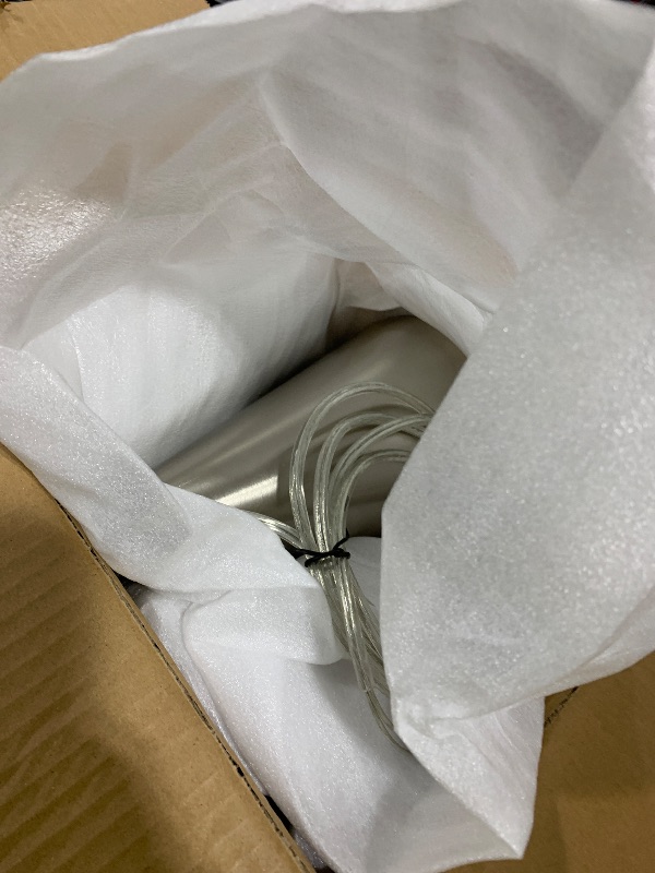 Photo 1 of Brushed Nickel Pendant Lights Kitchen Island,Dining Room Light Fixtures Over Table 3 Pack with Silver Cone Metal Shade, Modern Farmhouse Small Chandeliers,Adjustable Cord Hanging Lighting for Sink