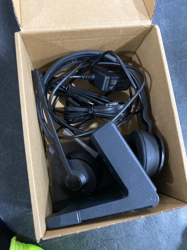 Photo 1 of Jabra Engage 75 SE (Second Edition) Wireless Headset, Dual-Ear – Telephone Headset with Industry-Leading Wireless Performance, Advanced Noise-Cancelling Microphone, All Day Battery Life - Black